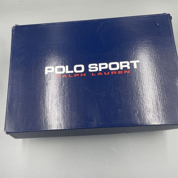 Polo Sport PS100 RALPH LAUREN🔥New Men's White Hi Top Shoes Gym Cross Fit - Picture 9 of 11